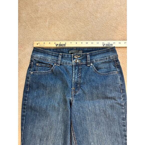 Nine West Jeans Boot Cut Stretch Flap Pockets Women Tag Size 8 31" x 32" - Picture 2 of 4